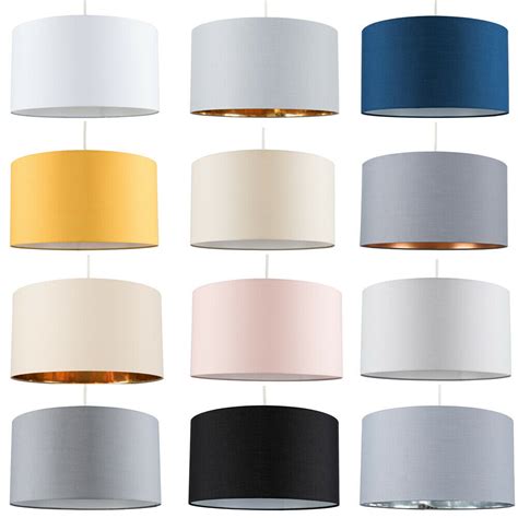 large easy fit pendant light shade cm fabric lampshade floor lamp