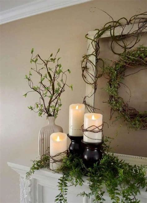 awesome spring mantel decorating ideas homeideasco fireplace mantle decor fireplace