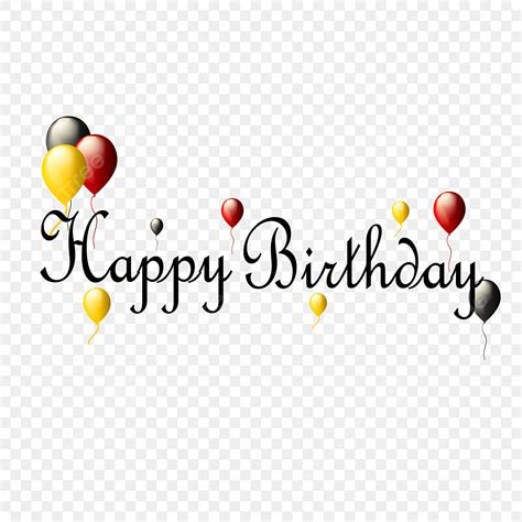 happy birthday balloons vector hd images happy birthday english