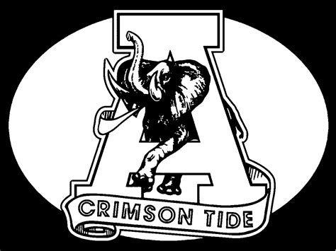alabama football coloring pages coloring home