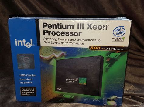 intel pentium iii xeon processor mhz sl mb fsb retail packaging cpus processors