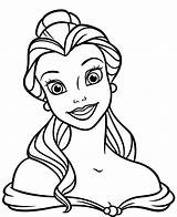 Coloring Pages Face Princess Kids Disney Develop Recognition Creativity Ages Skills Focus Motor Way Fun Color sketch template