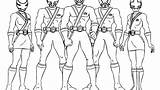 Coloring Pages Rangers Power Mystic Force Getdrawings sketch template