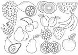 Frutta Fructe Colorat Desene Disegnare Legume Planse Mame Totul Berries Copiare Toamna Totuldespremame Istock sketch template