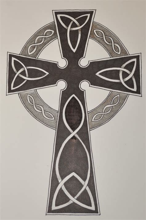 summertime ink celtic cross tattoo