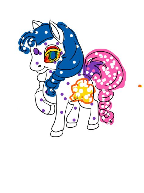 pony coloring book