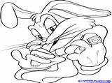 Gangster Bunny Bugs Cartoons Coloring Getdrawings Drawing sketch template