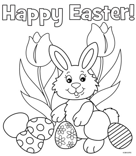 printable easter colouring pages  organised housewife