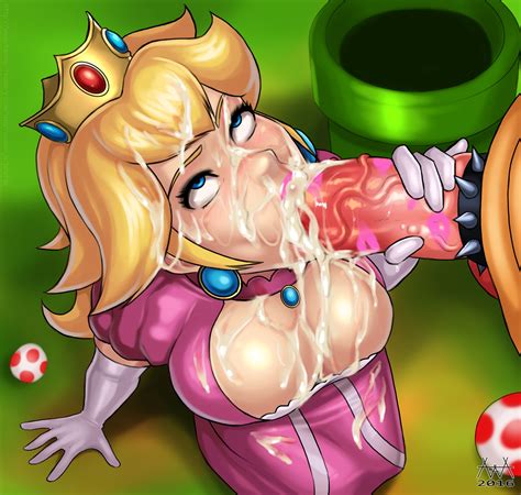 Bowser Cum On Princess Peach Slyron