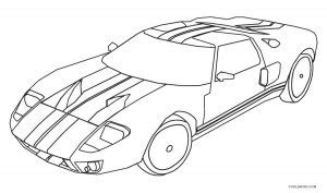 printable car coloring pages  kids