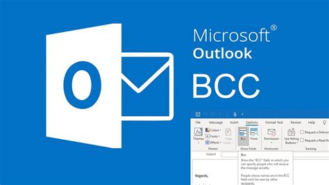 add bcc  outlook  simple steps youtube