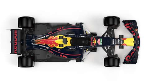 Red Bull 2017 F1 Race Car 3d Model
