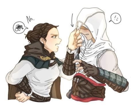 altair x maria june 14 was kiss day…but it was over so no kiss p assassins creed