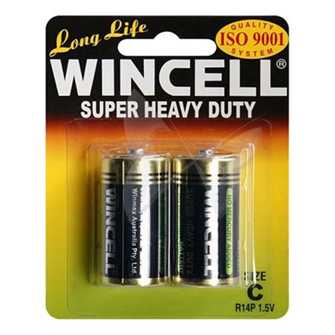 Wincell C Super Heavy Duty Batteries 2 Pack Adult Sex Toy Wholesalers