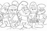 Smurfs Coloring Lhes Chamam Smurfette Sponsored Coloringcity Salvo sketch template