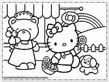 Hello Kitty Coloring Pages Girls sketch template