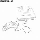 Sega Genesis Drawingforall Draw sketch template