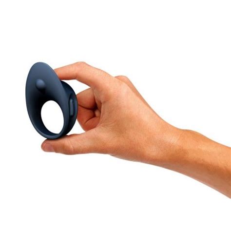 Element Cr Vibrating Silicone Cock Ring Slate Sex Toys