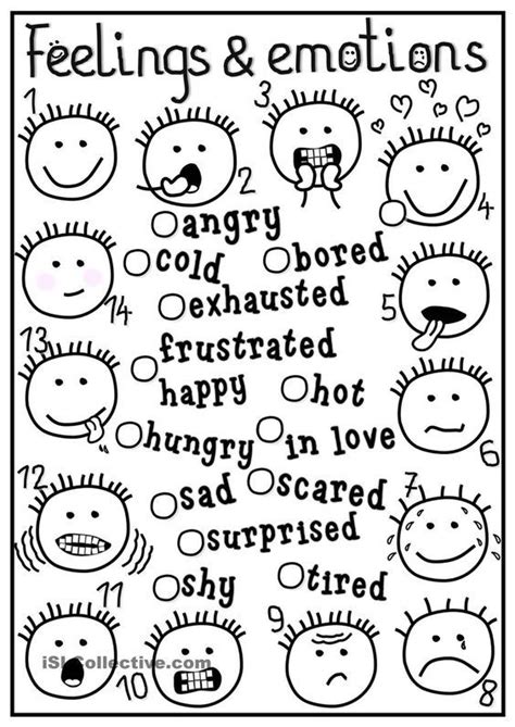 feelings emotions coloring pages feelings activities counseling