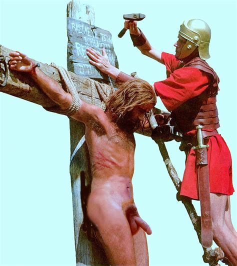 nude male slaves crucified