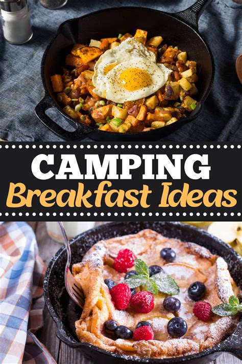 easy camping breakfast ideas insanely good