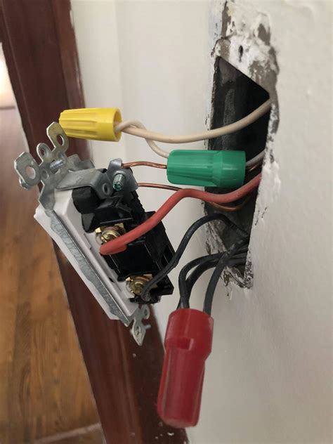 electrical  hot outlet tripping  light  connected home improvement stack exchange