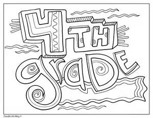 grade coloring pages printable templates