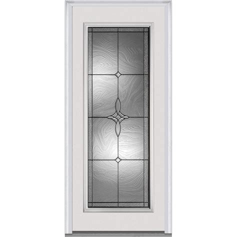 Mmi Door 37 5 In X 81 75 In Lenora Decorative Glass Full