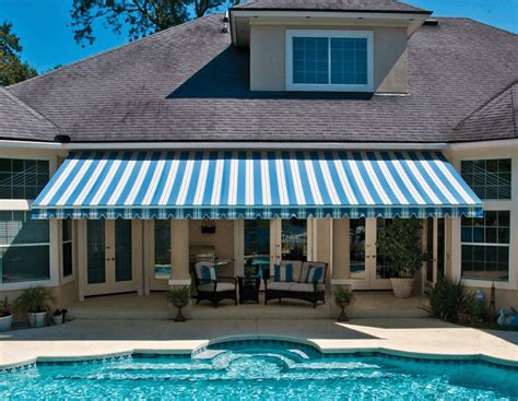 haddon township retractable canvas permanent awnings paul construction awning