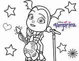 Coloring Vampirina Pages Singing Concert Special Coloringpagesfortoddlers Girls Ballerina Sheets Boys Quality High Disney sketch template