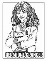 Hermione 101coloring Potion Granger Polyjuice sketch template