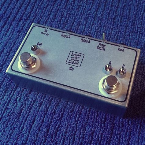 active aby pedal  isolated  output audiofanzine