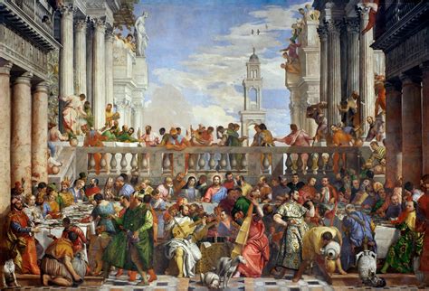 wedding feast  cana paolo veronese sartle  art differently