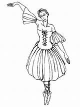 Ballet Positions Coloring Pages Getcolorings Printable Getdrawings sketch template