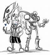 Sans Undertale Papyrus Pages Coloring Sheet Print Drawings Deviantart Au Frisk Sketch Chara Top Search Template Again Bar Case Looking sketch template