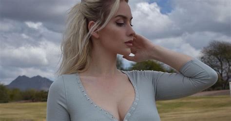 golf stunner paige spiranac says guys have used her for