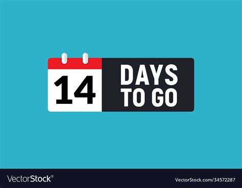 days    countdown icon eleven vector image
