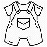 Baby Clothes Overalls Icon Kidswear Apparel Clothing Drawing Shopping Children Clipartmag Set sketch template