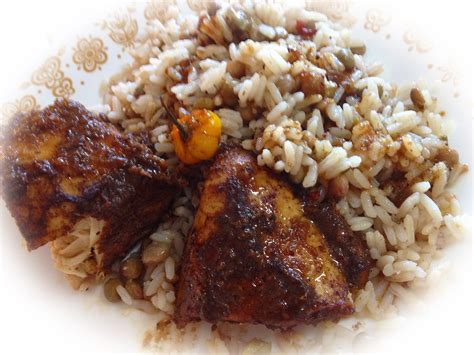sunday jerk chicken and rice and peas jamaican recipes