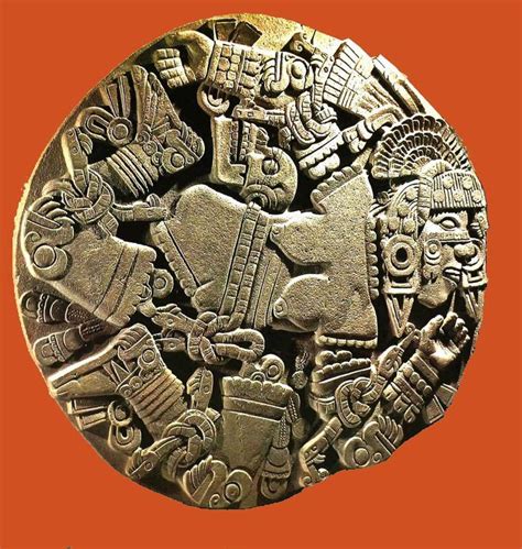 aztec moon goddess mayan art aztec art ancient aztecs