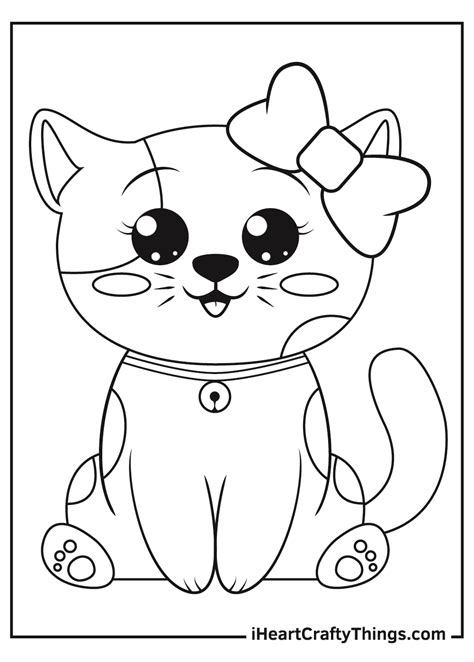 cute kitten coloring pages updated