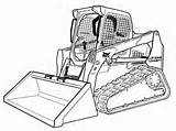 Skid Steer Bobcat Loader Track Compact Drawing T590 T650 Repair Manual Service Parts Diagram Above Drawings T550 Tradebit Downloads Paintingvalley sketch template