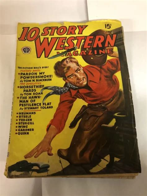 popular publications  cent ten story western pulp magazine vol