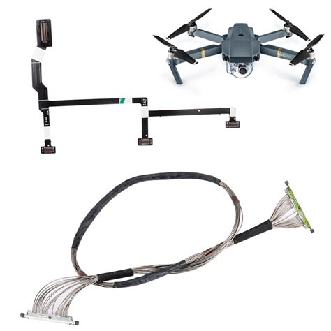 signal cable gimbal repair kits  dji mavic pro drone camera parts ptz transmission video