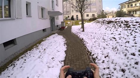 parrot ardrone  controlled  ps controller youtube