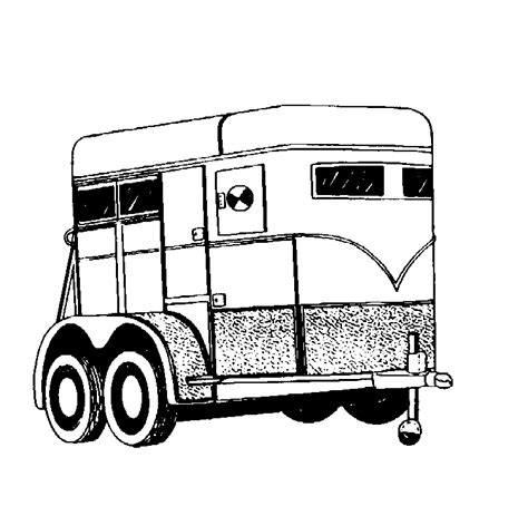 horse coloring pages truck coloring pages  coloring sheets