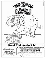 Bros Ringling Giveaway Pack Tickets Chicago Circus Favorite sketch template