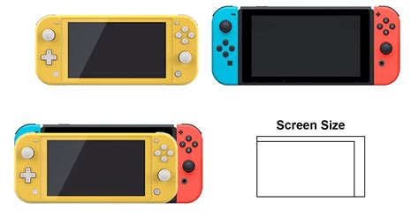 switch und switch lite groessenverhaeltnis im vergleich nintendowelten