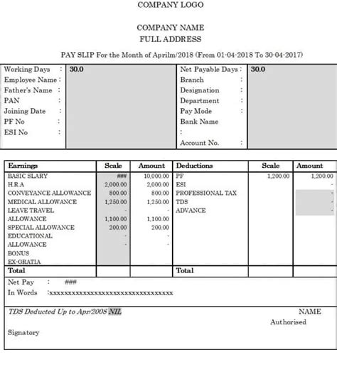 top   payslip templates word excel templates