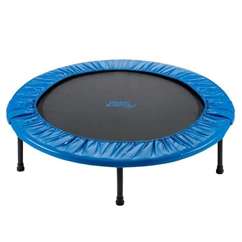 blue  black upper bounce mini foldable outdoor rebounder fitness trampoline walmartcom